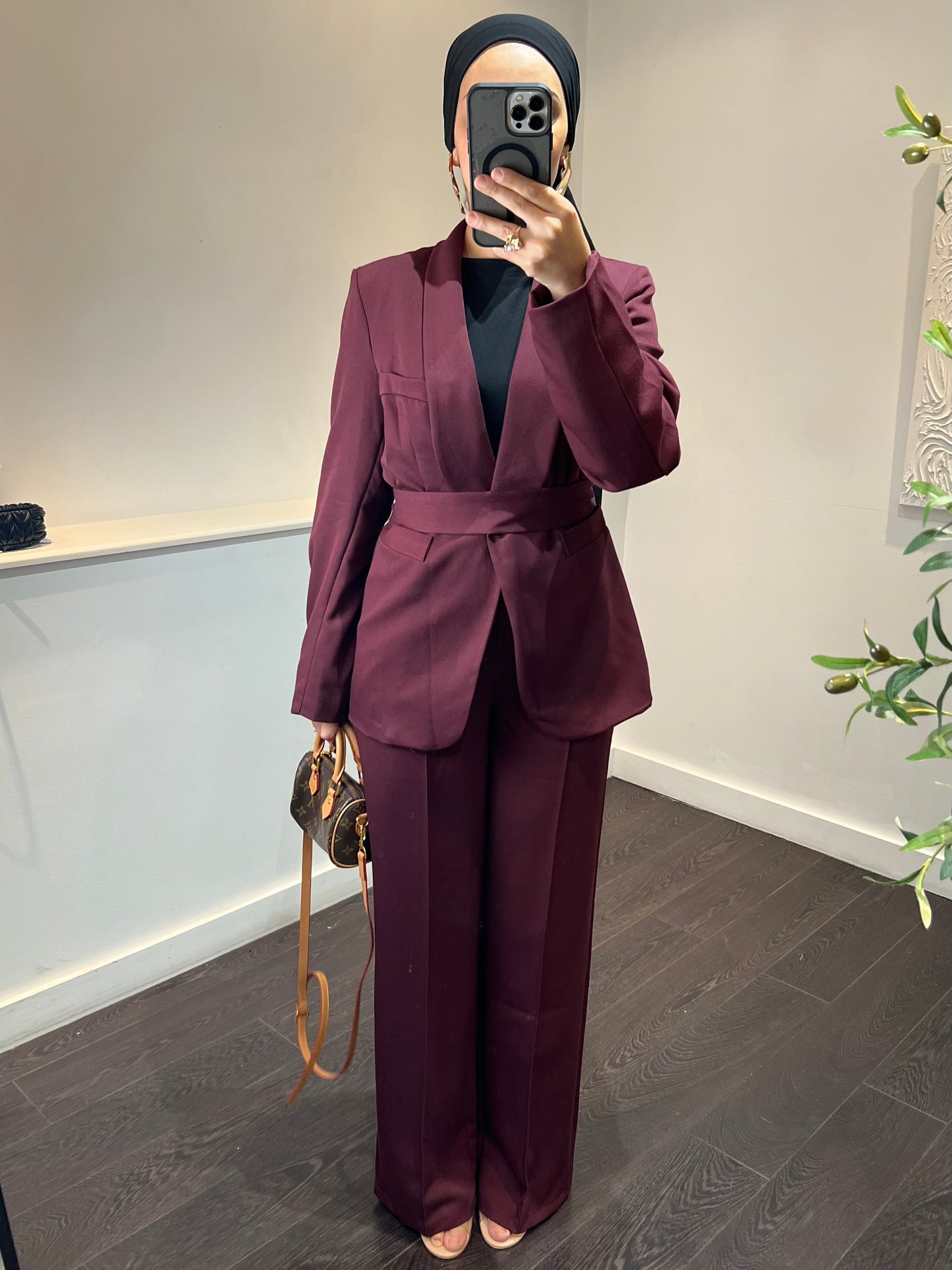 Ensemble blazer SARA | Bordeau