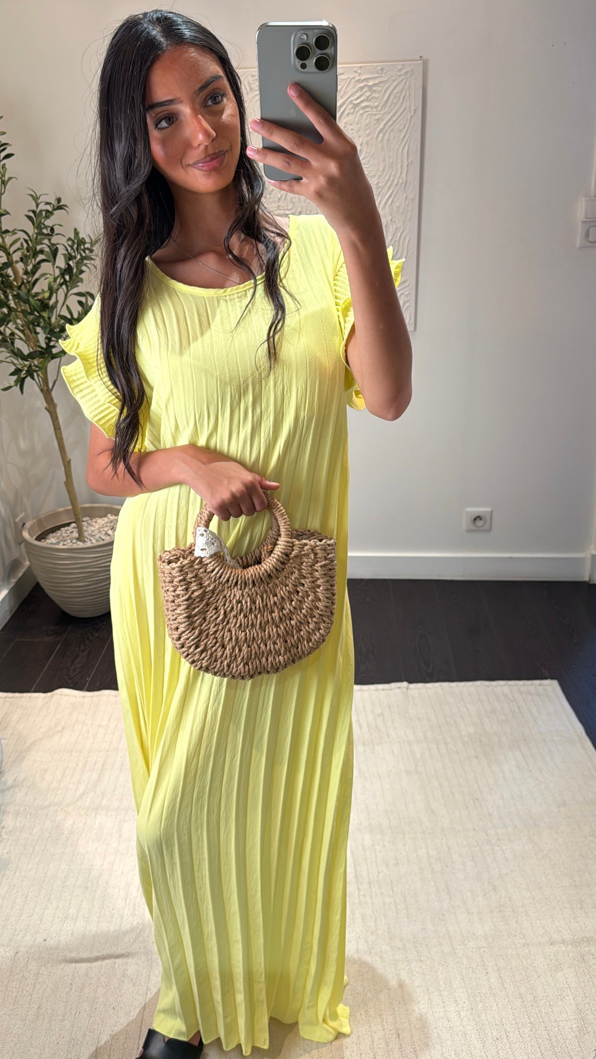 Robe JASMINE | Jaune