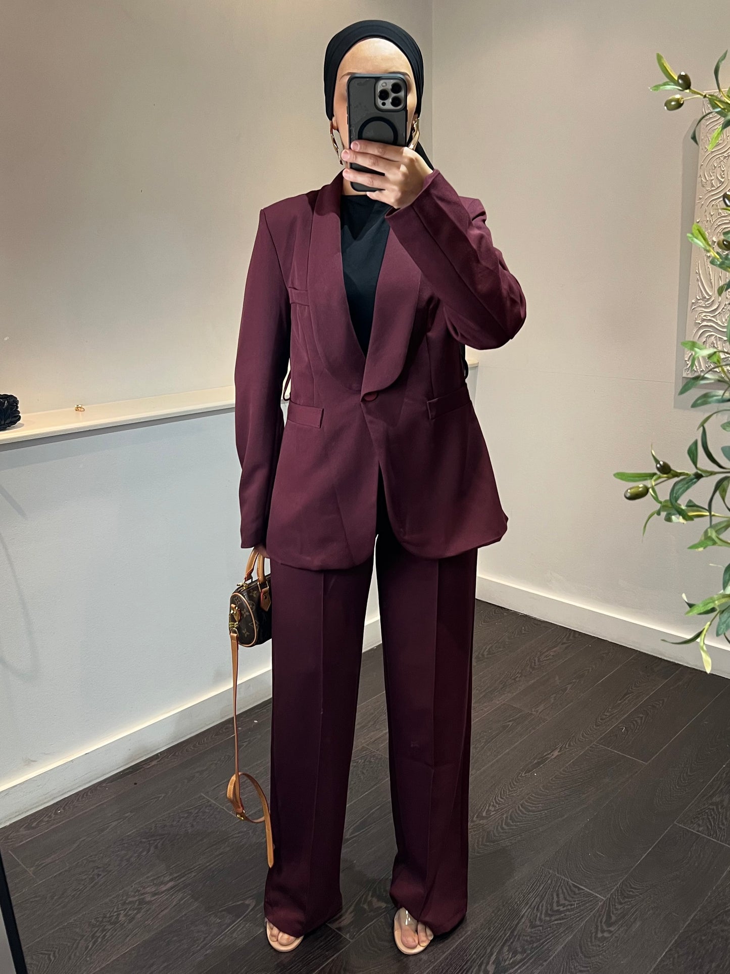 Ensemble blazer SARA | Bordeau