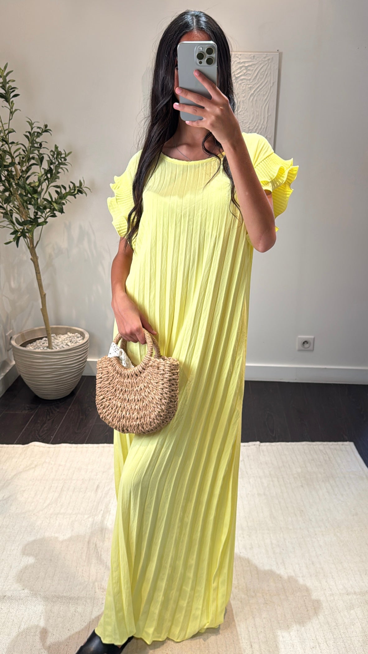 Robe JASMINE | Jaune
