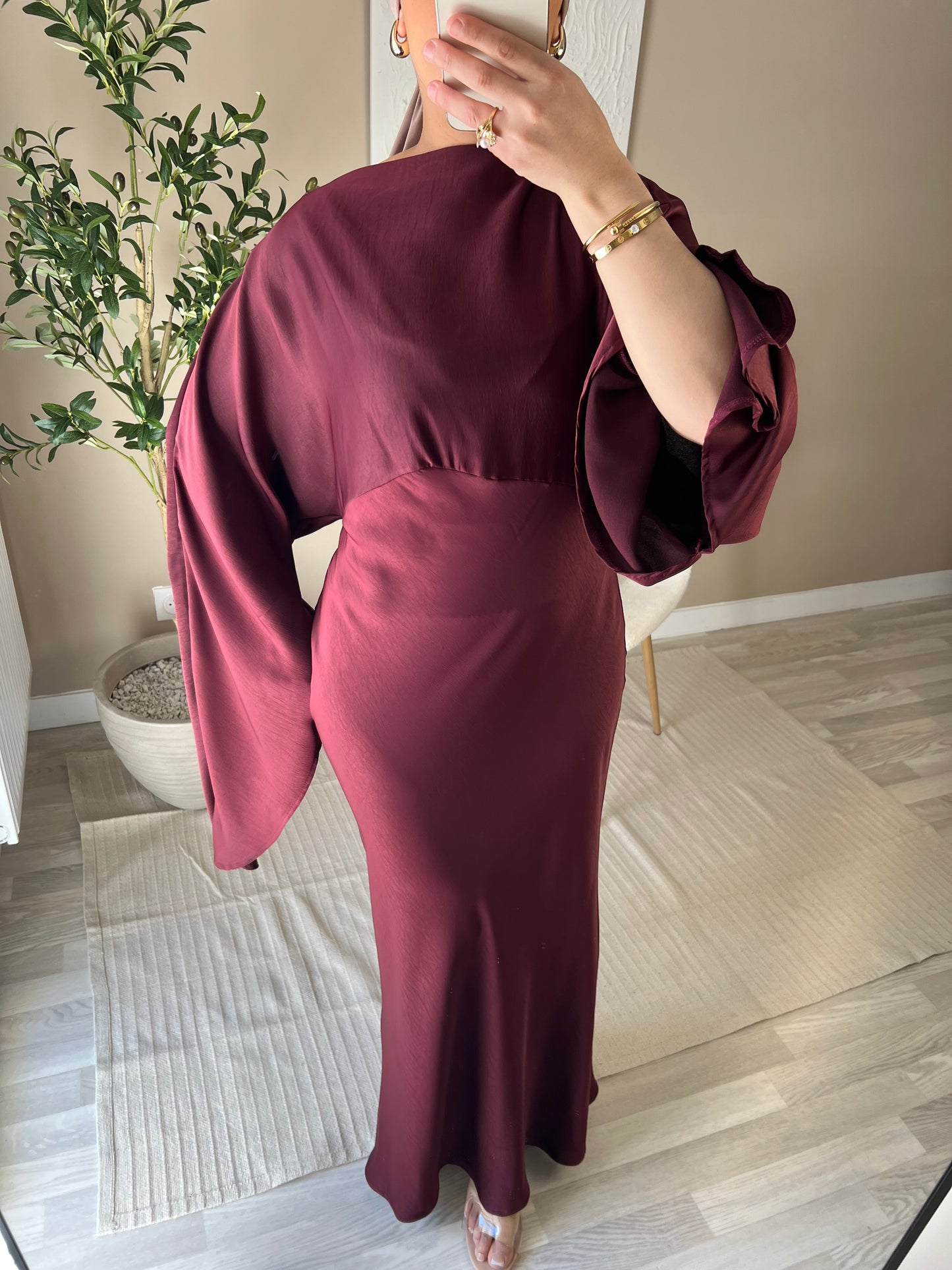 Robe SORAYA | Bordeaux