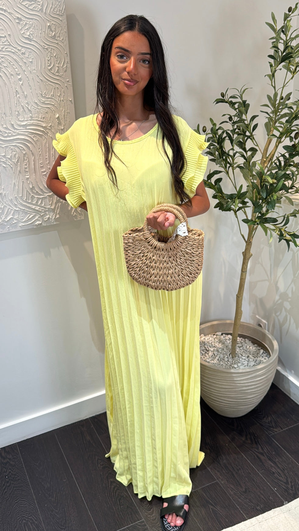 Robe JASMINE | Jaune