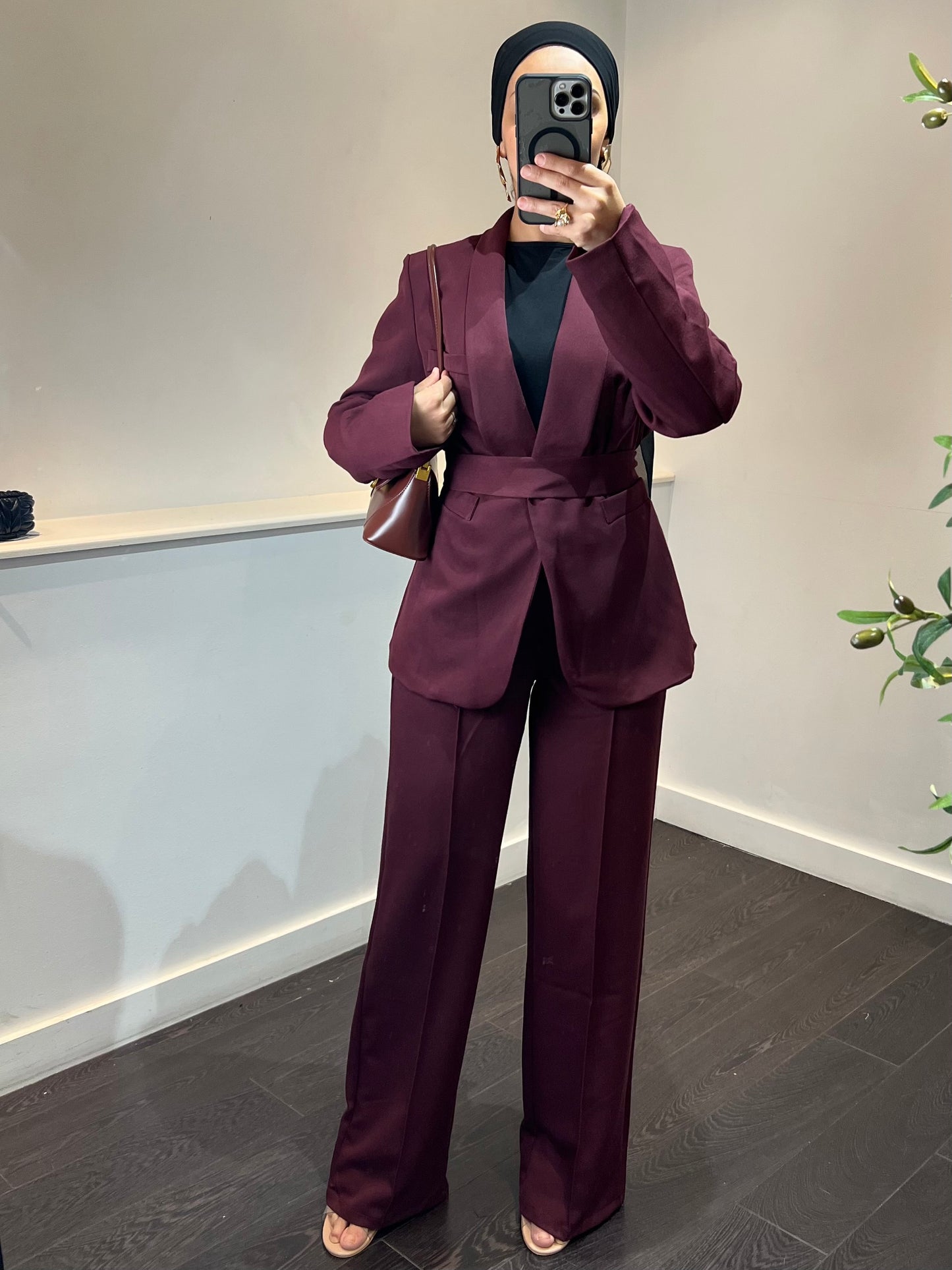 Ensemble blazer SARA | Bordeau