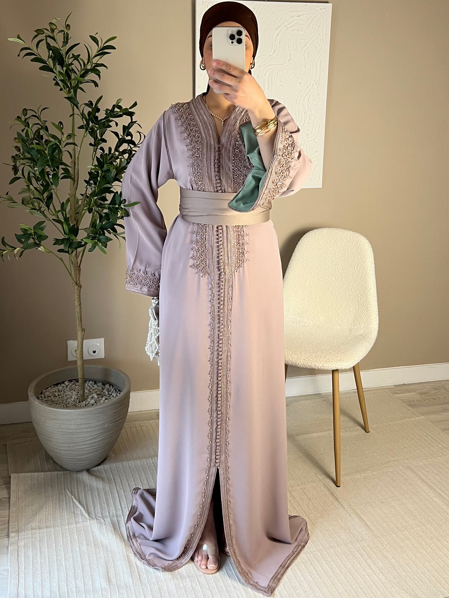 [CRÉATION] Caftan | Taupe