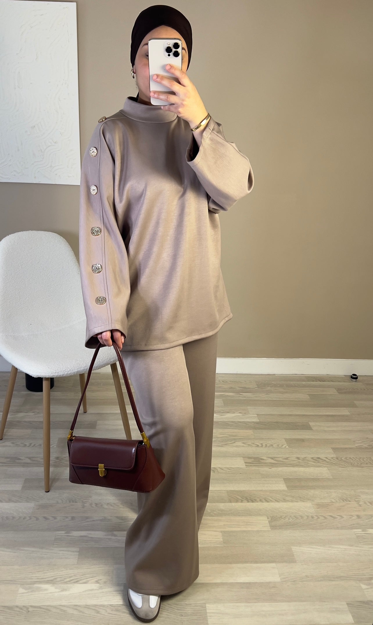 Pull hyper doux | taupe