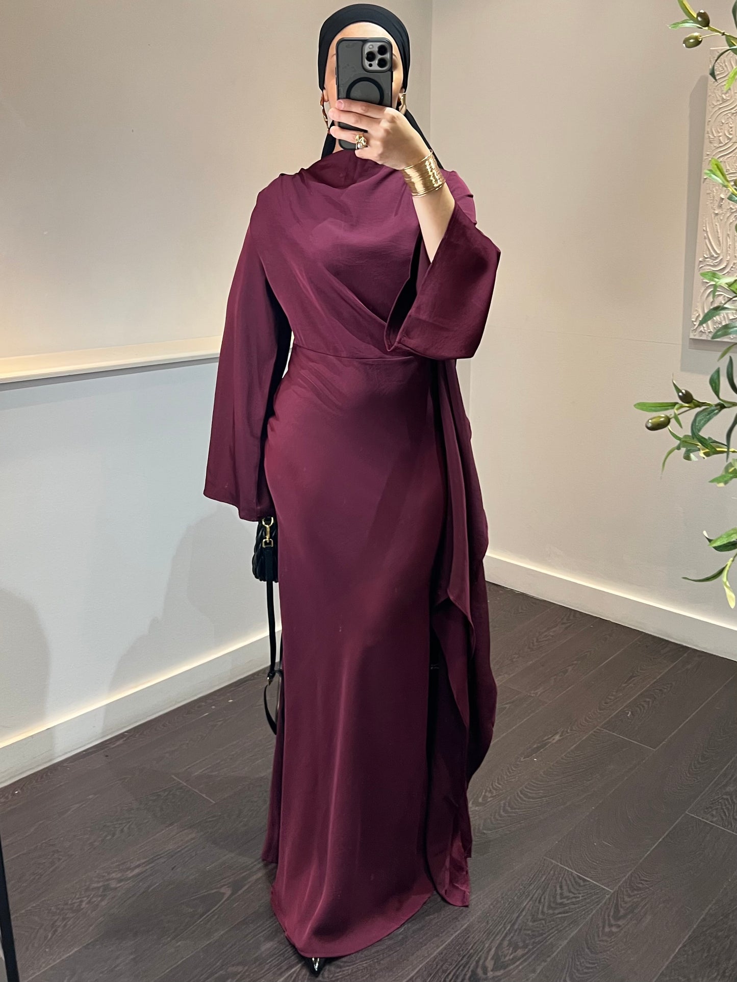 Robe LINA | Bordeau