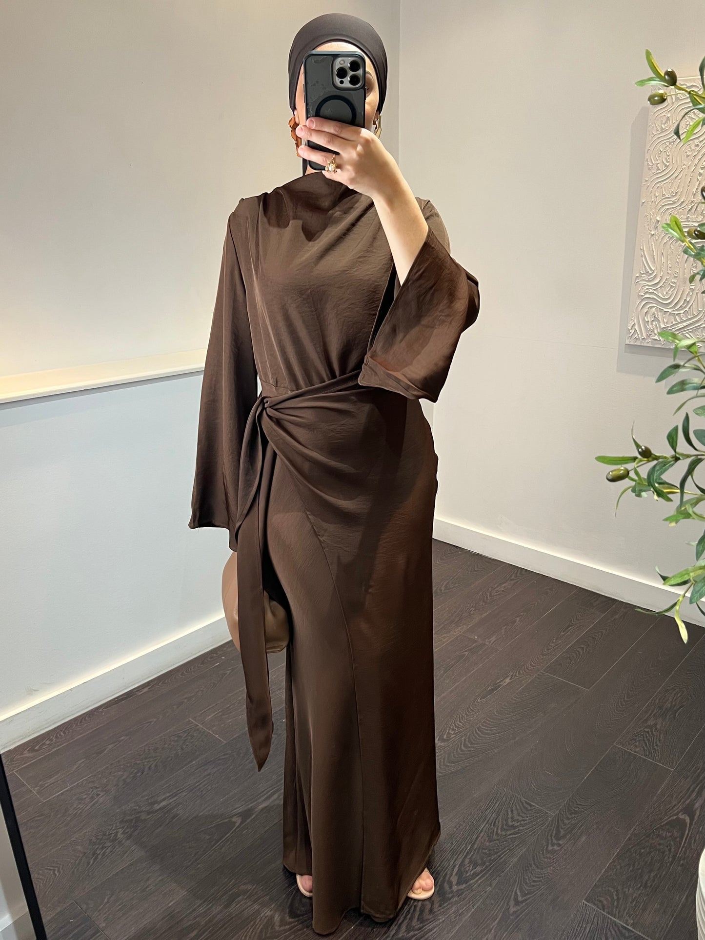 Robe LINA | Marron