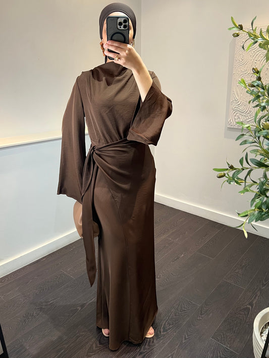 Robe LINA | Marron