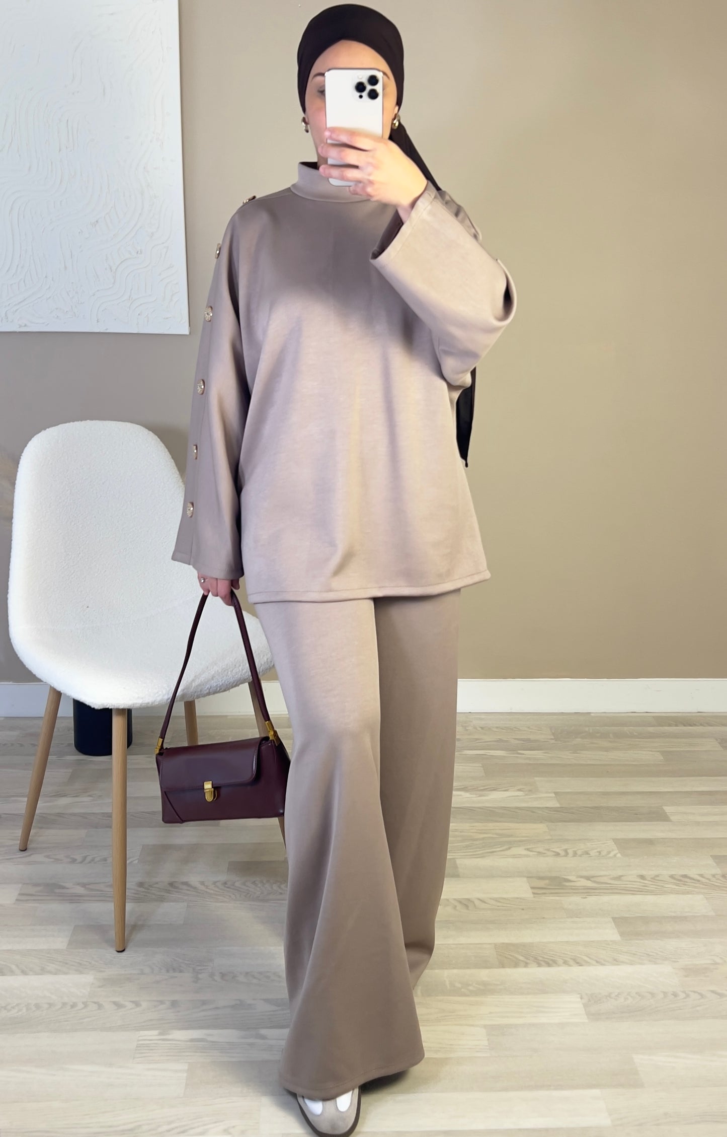 Pull hyper doux | taupe