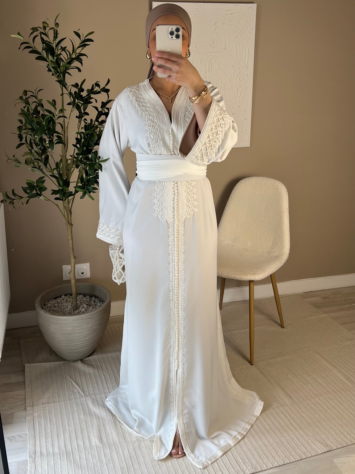 [CRÉATION] Caftan | Blanc