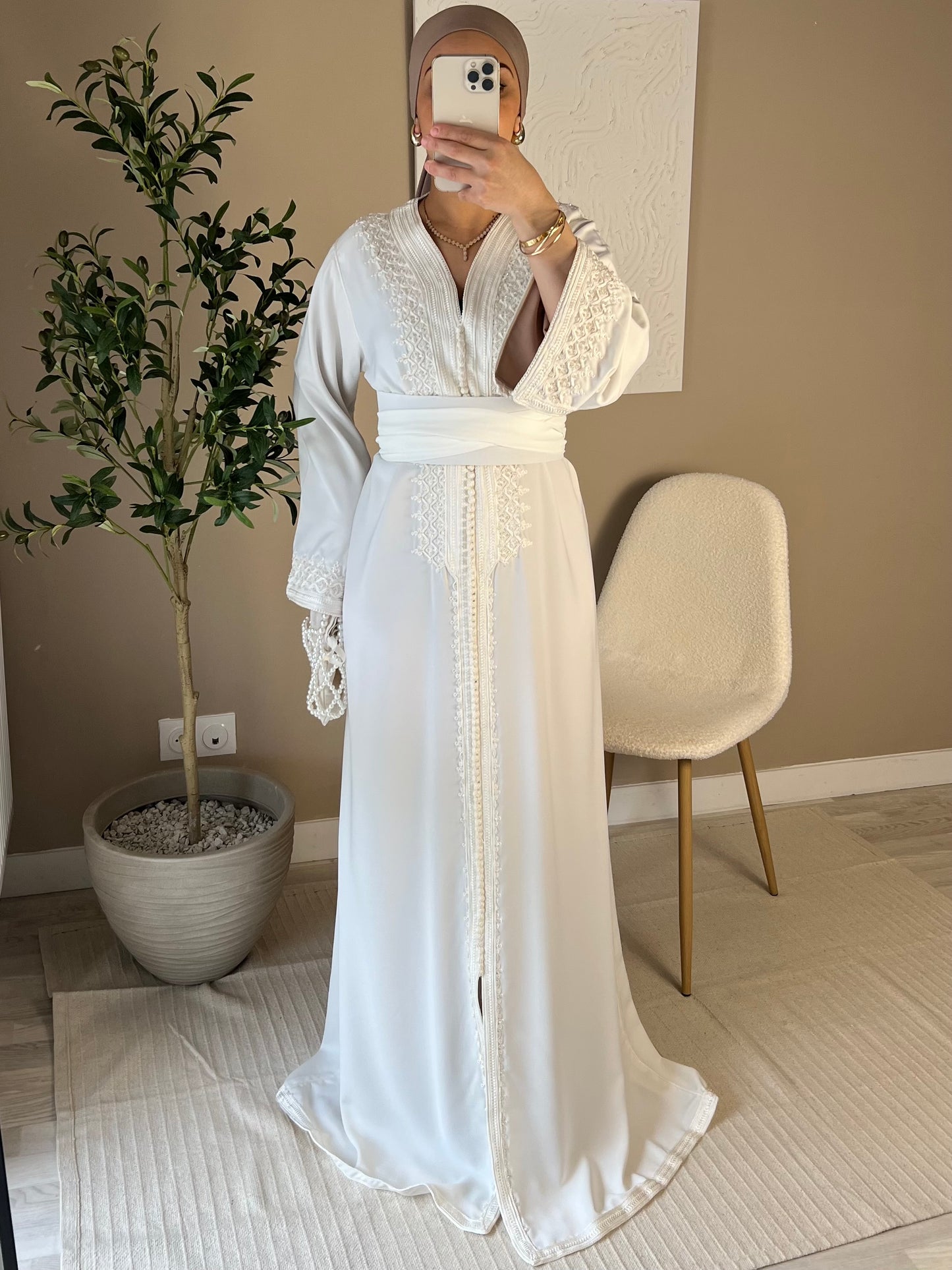 [CRÉATION] Caftan | Blanc