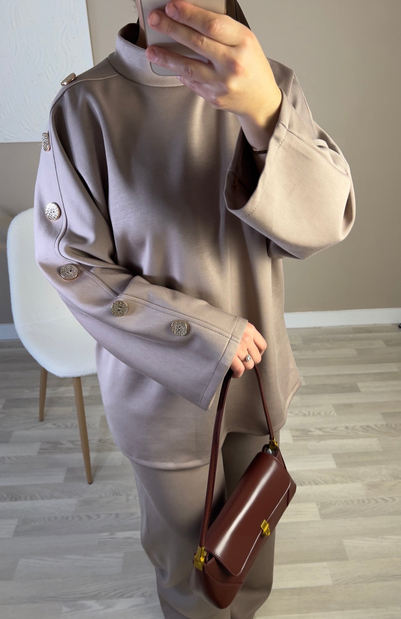 Pull hyper doux | taupe