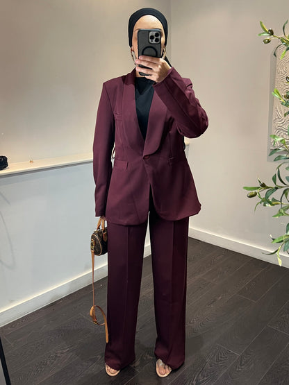 Ensemble blazer SARA | Bordeau