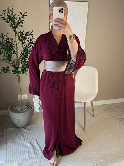 [CRÉATION] Caftan | Bordeau