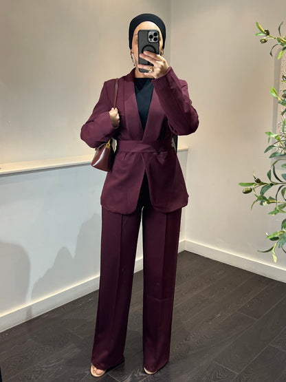 Ensemble blazer SARA | Bordeau
