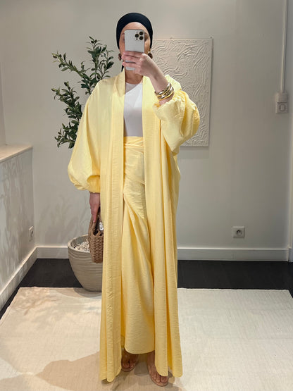 Ensemble jupe | jaune