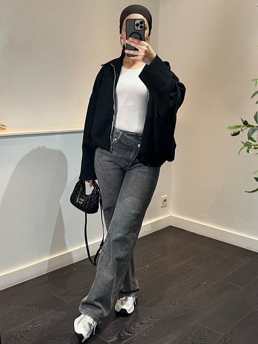 Jeans dupe ZARA | Gris