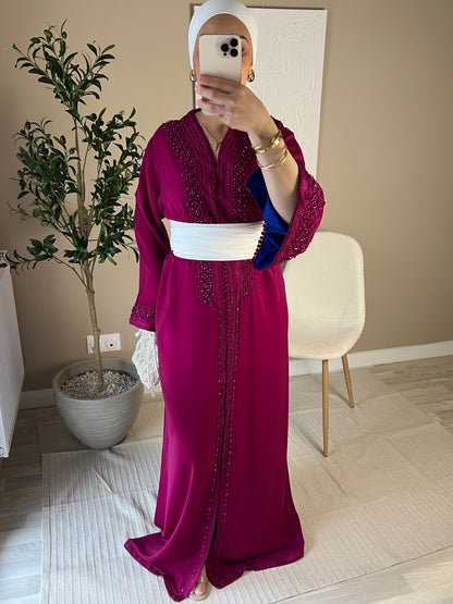[CRÉATION] Caftan | Rouge Cerise