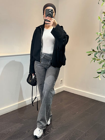 Jeans dupe ZARA | Gris