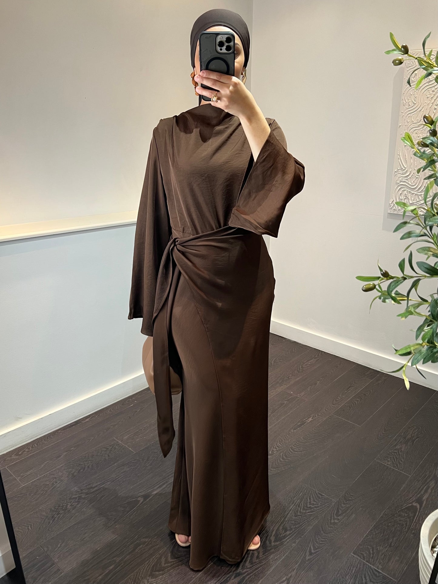 Robe LINA | Marron