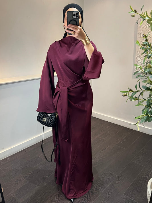 Robe LINA | Bordeau