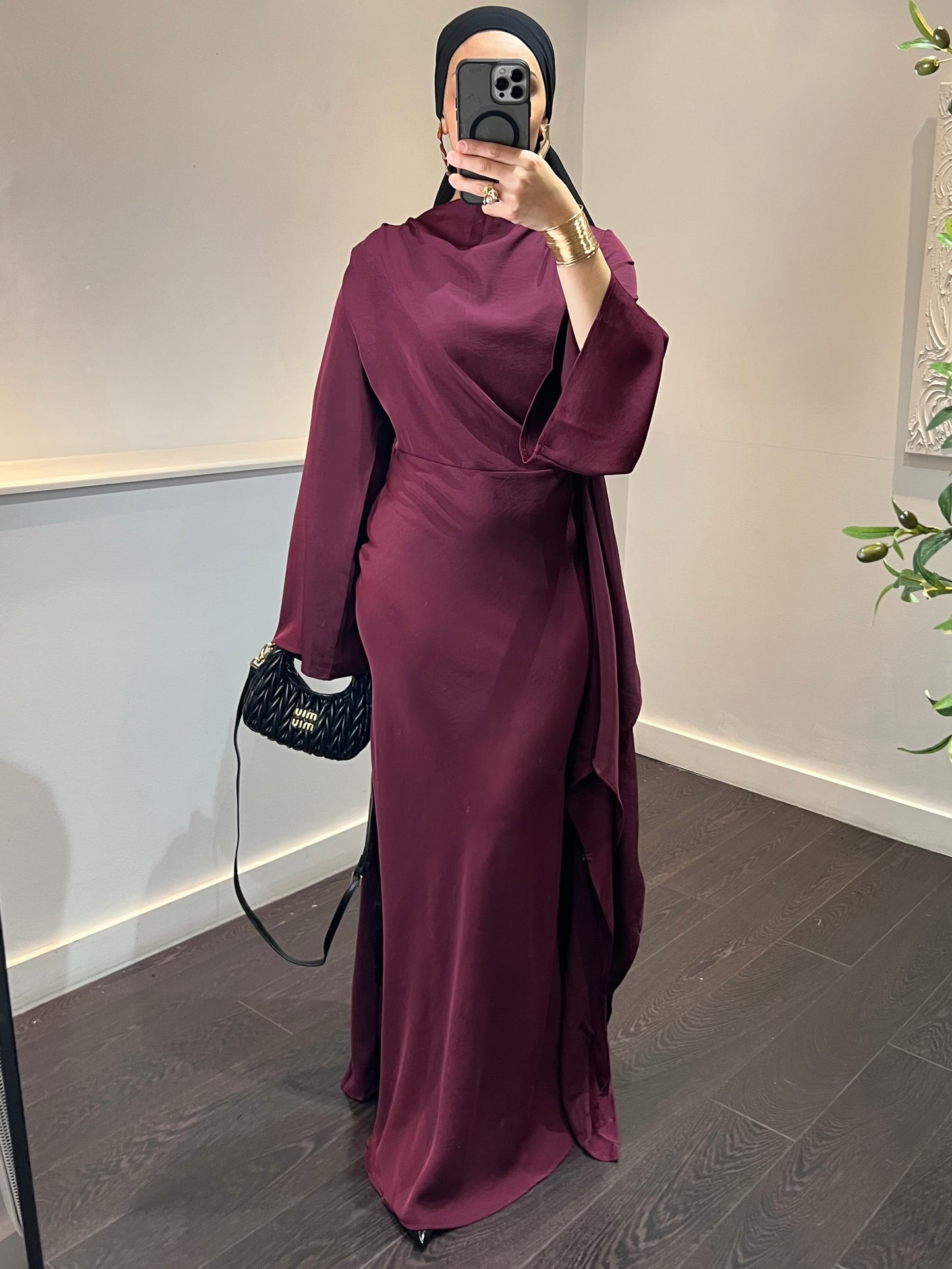Robe LINA | Bordeau