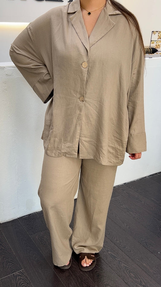 Ensemble NEJ PREMIUM| Taupe