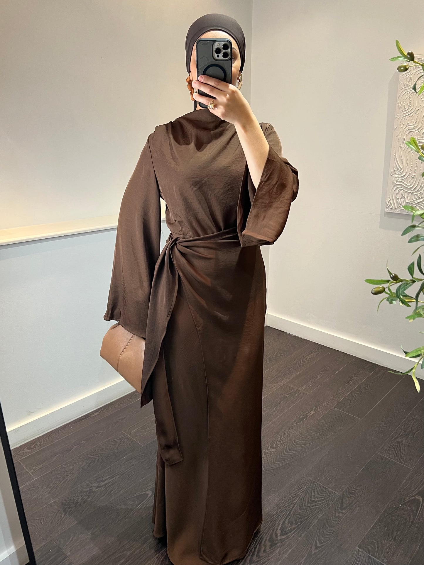 Robe LINA | Marron
