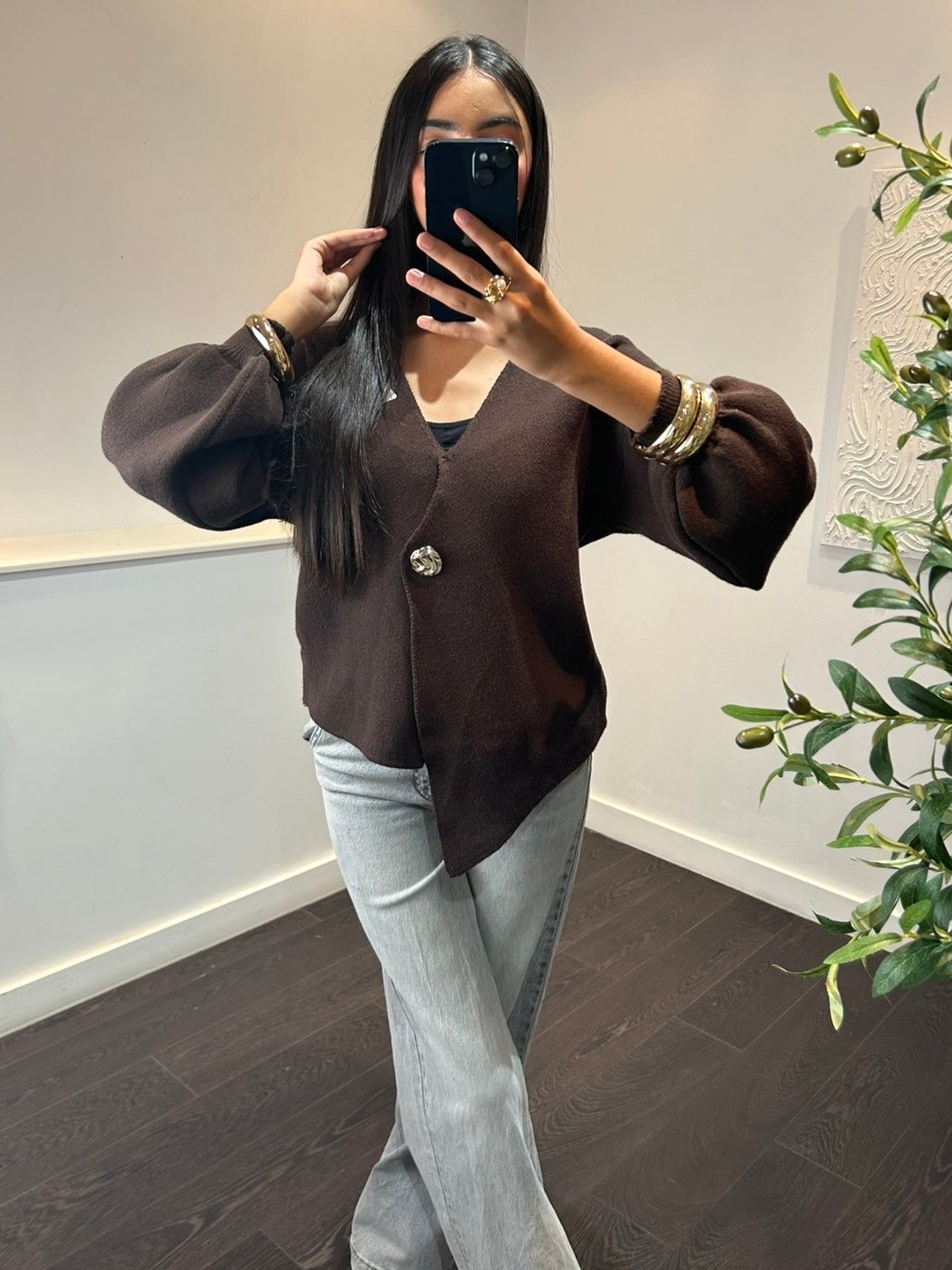 Cardigan SARA | Marron